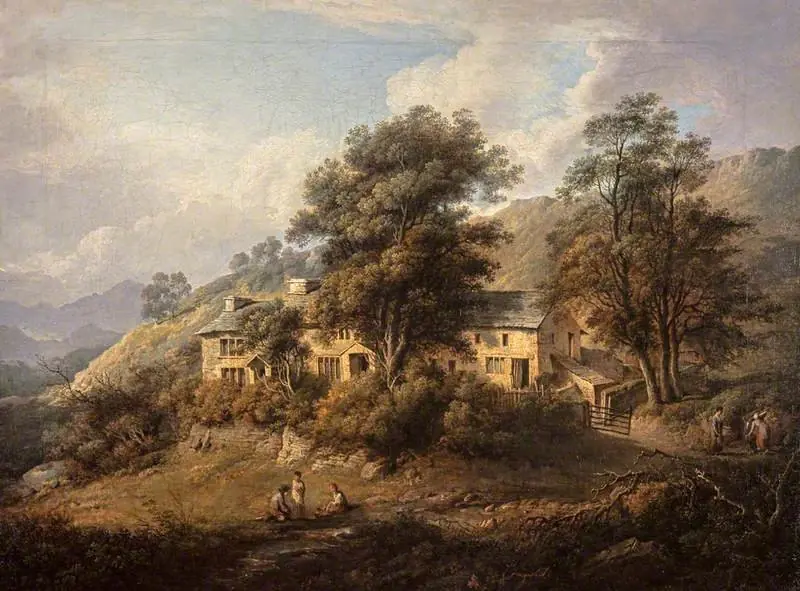 Elleray (The Old Cottage at Elery in Westmoreland, the seat of John Wilson Esqr)