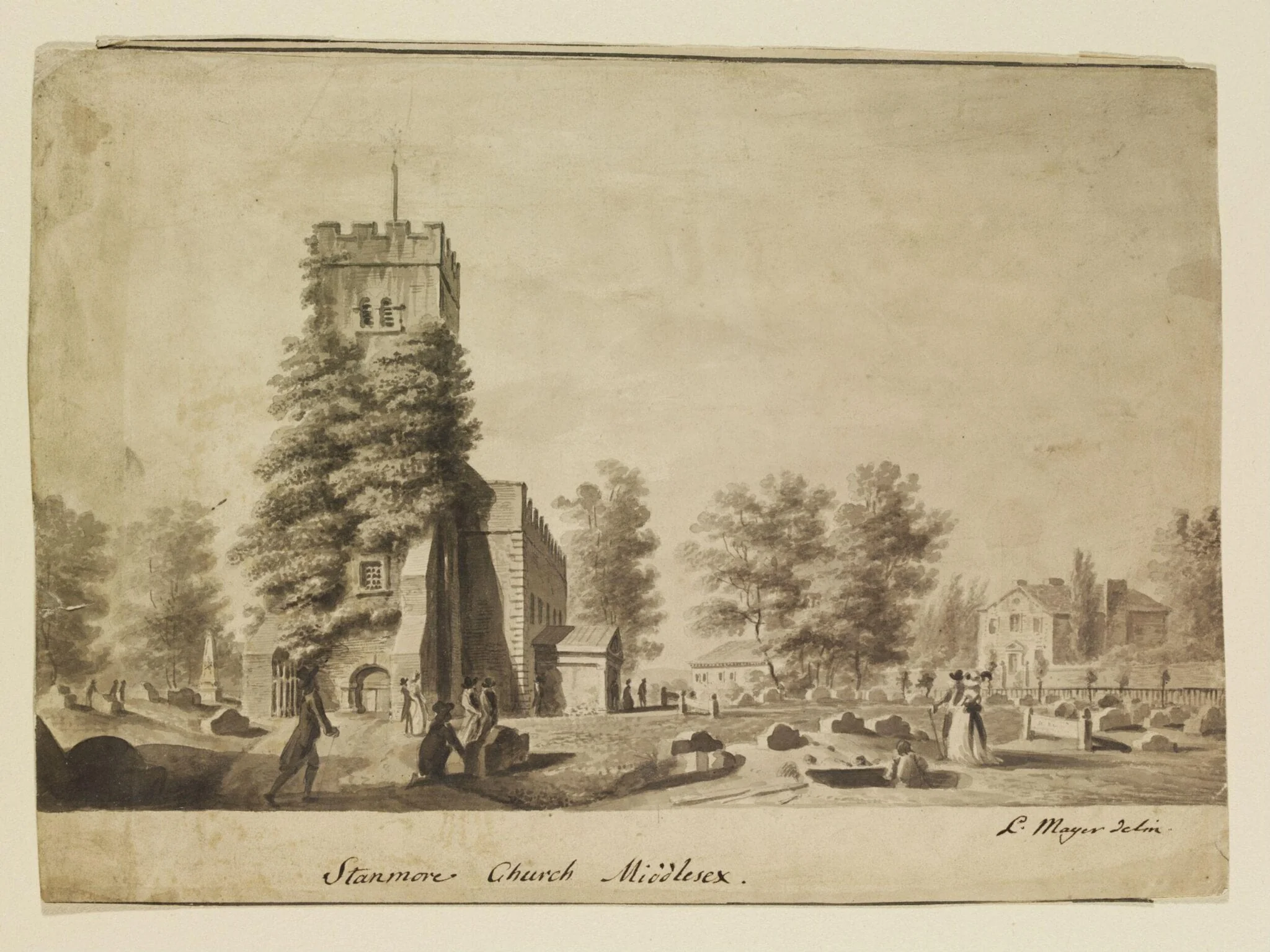 Stanmore Church Middlesex