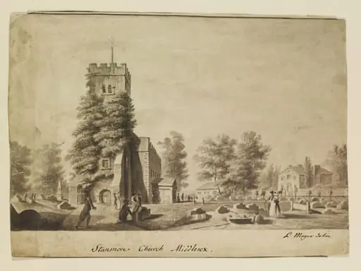 Stanmore Church Middlesex