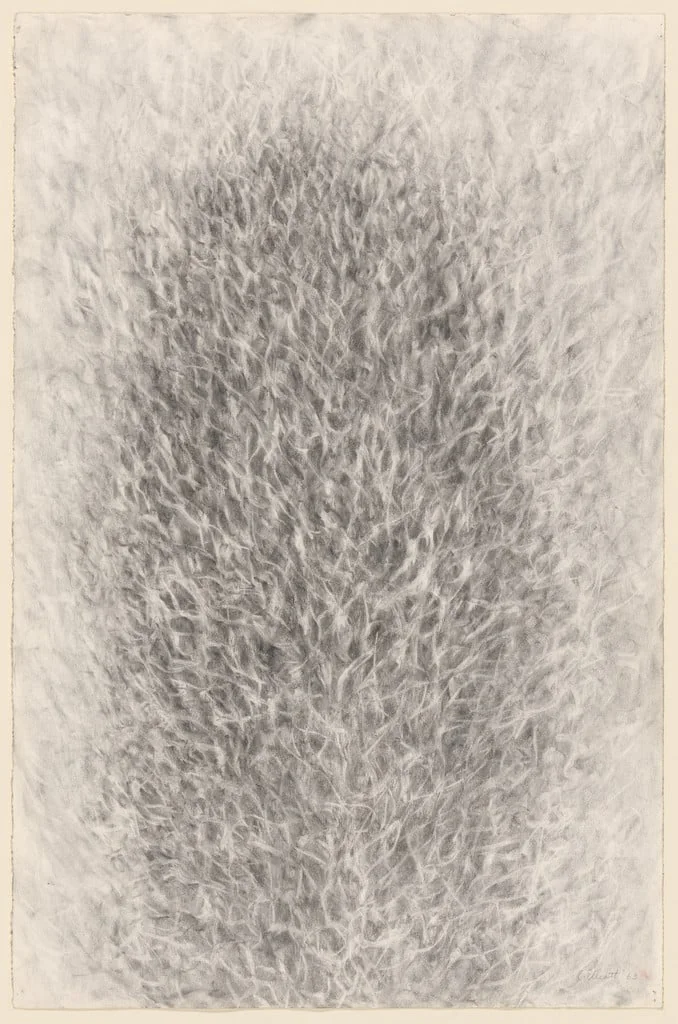 Untitled, by Ronnie Elliott, charcoal, 1963