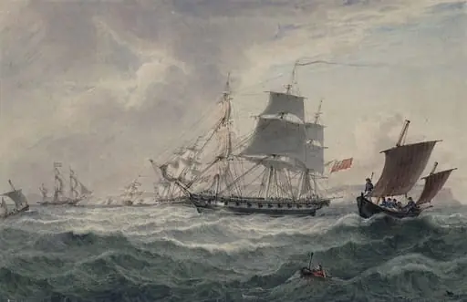 In the English Channel