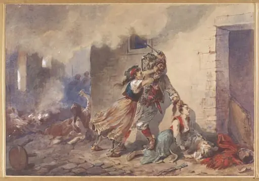 Massacre in A Balkan Village