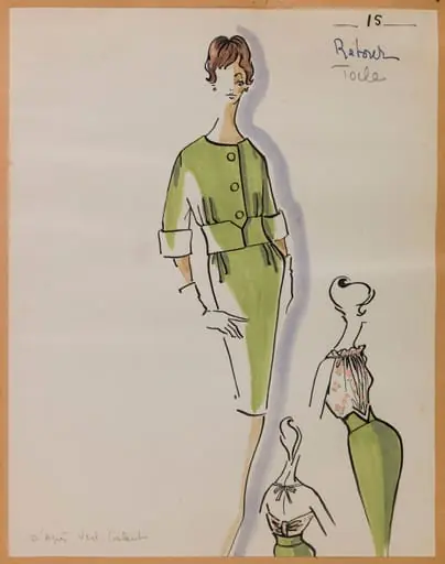 Tailleur amande