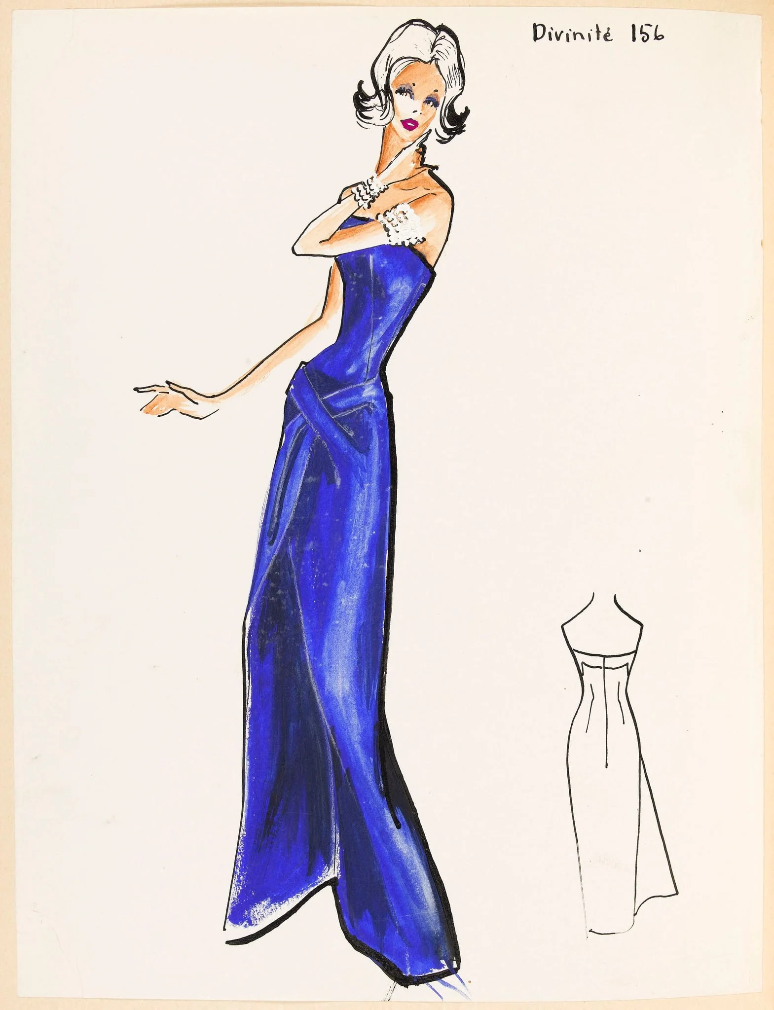 Divinité, by Carven, 1959