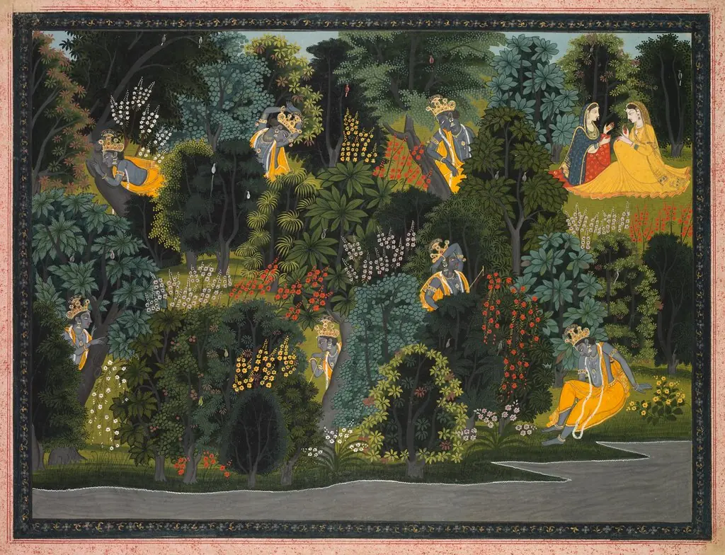 Krishna's Longing for Radha, from the Gita Govinda of Jayadeva
