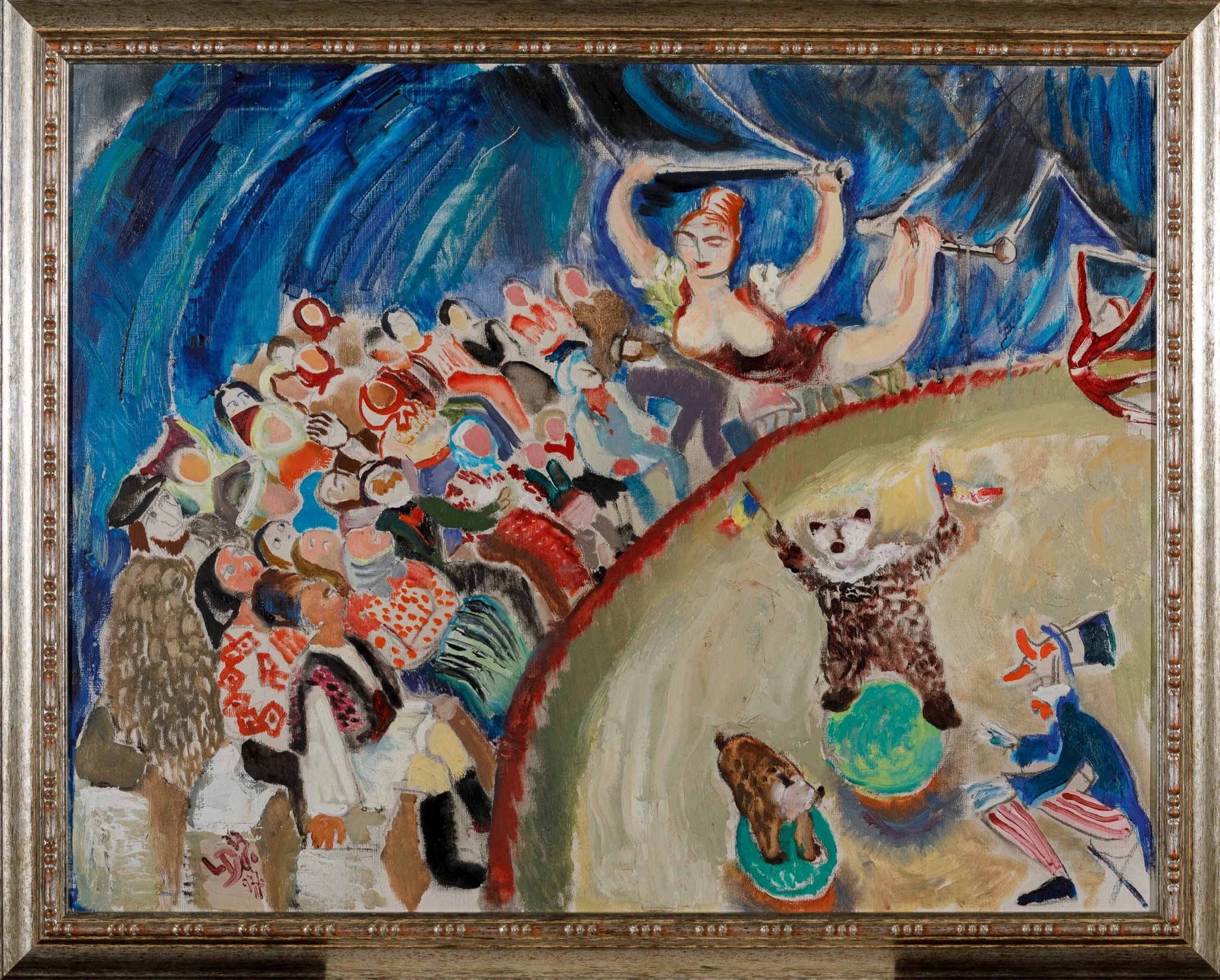 Scenă de circ, by Lucia Dem-Bălăcescu, unspecified, 1850
