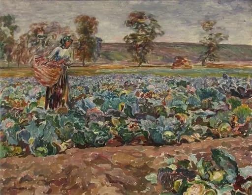 Munca în grădina de zarzavat