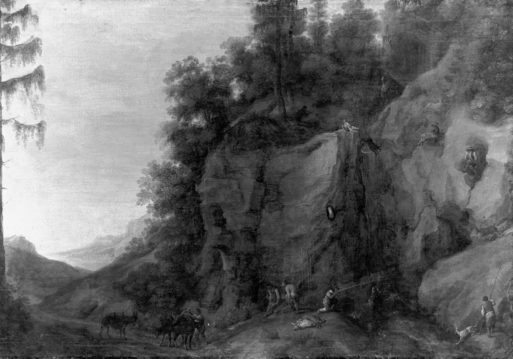 Hunting goats