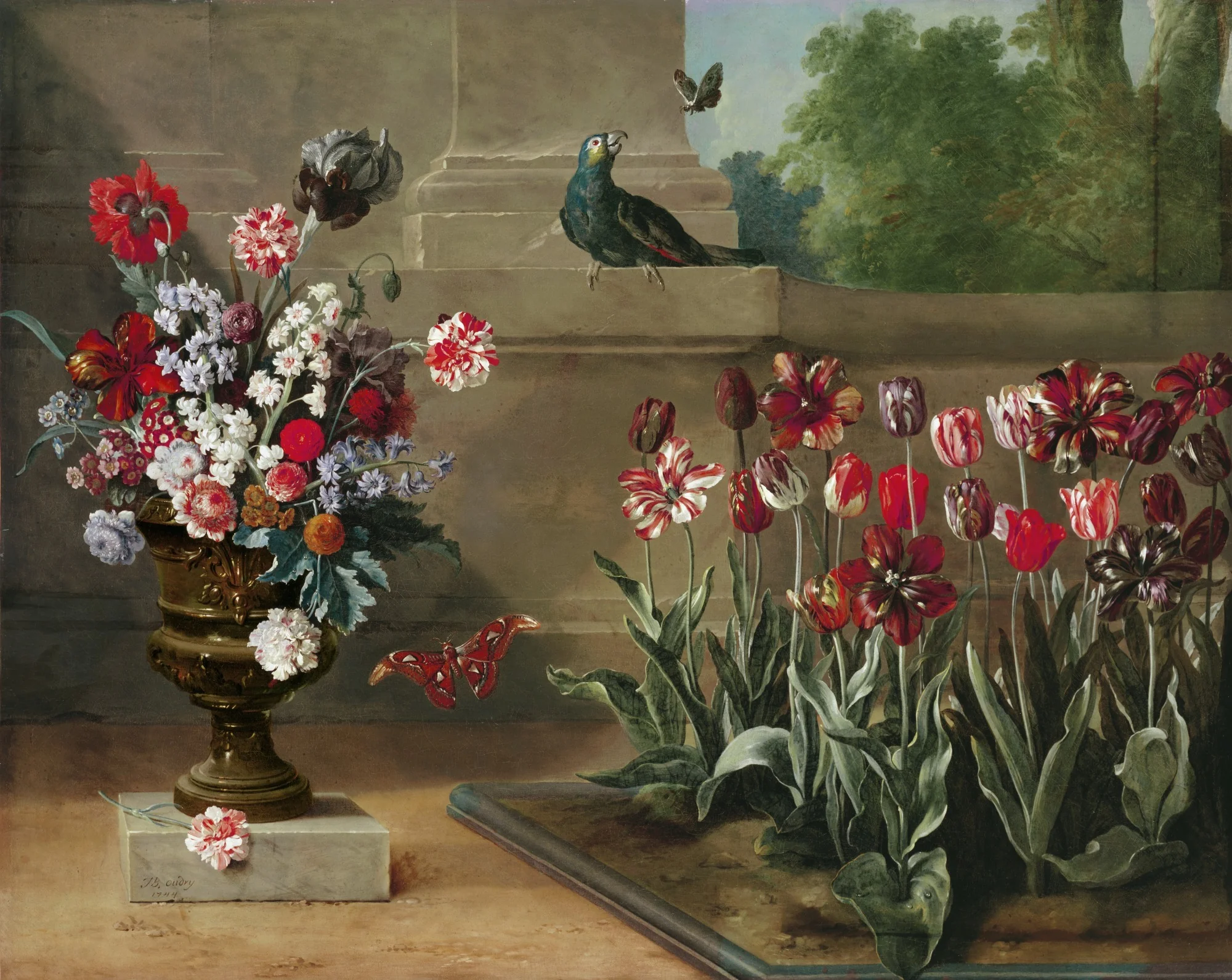 Corner of Monsieur de la Bruyere's Garden