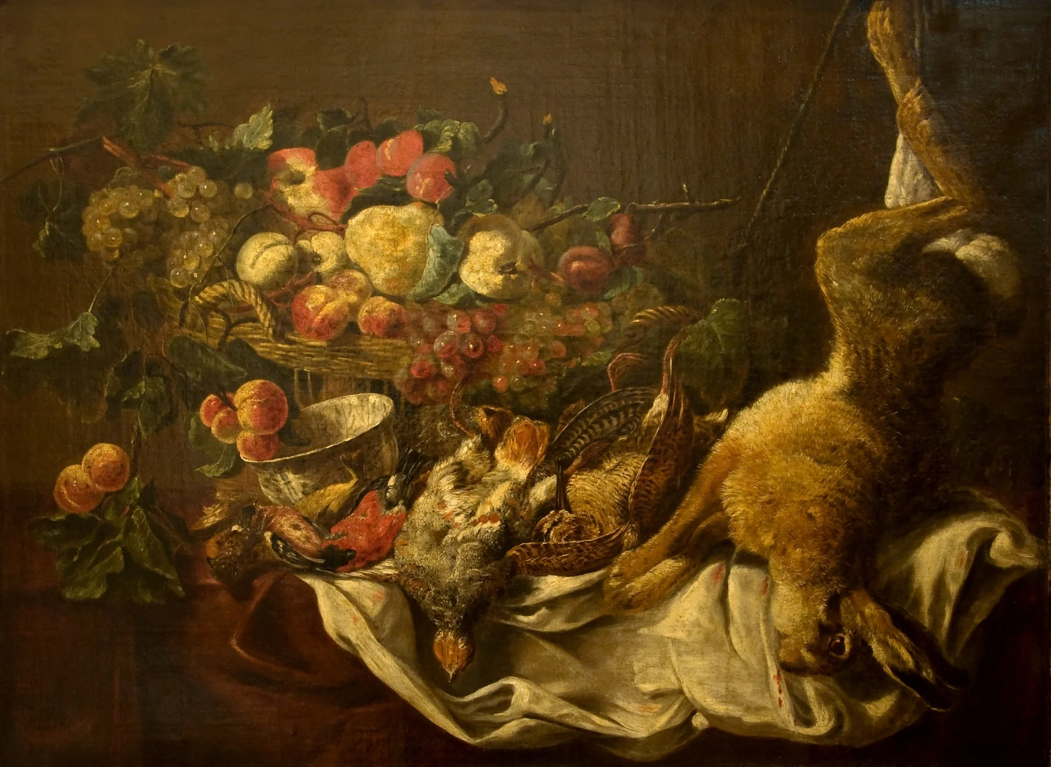 Natureza-morta, by Jan Fyt, unspecified, 1642