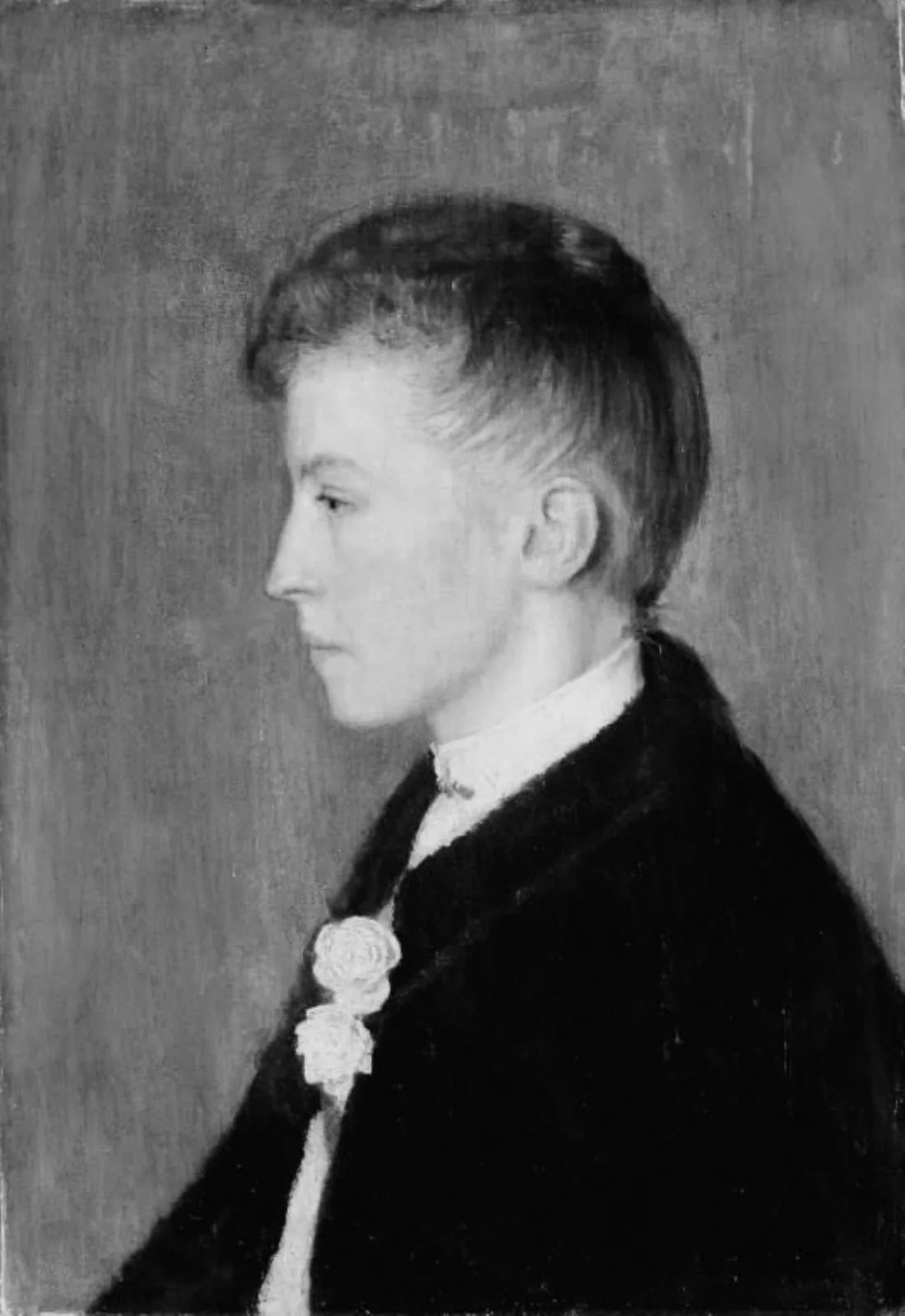 Fru Dax Finsen, f. Fiedler, by Unknown, 1850