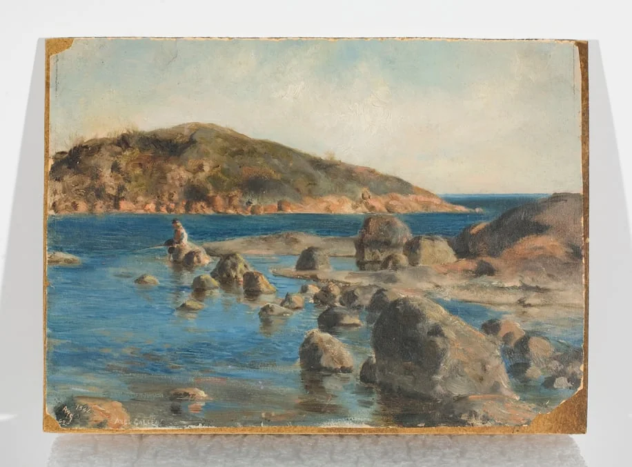 Liuskasaari Helsingin lähellä, by Akseli Gallen-Kallela, unspecified