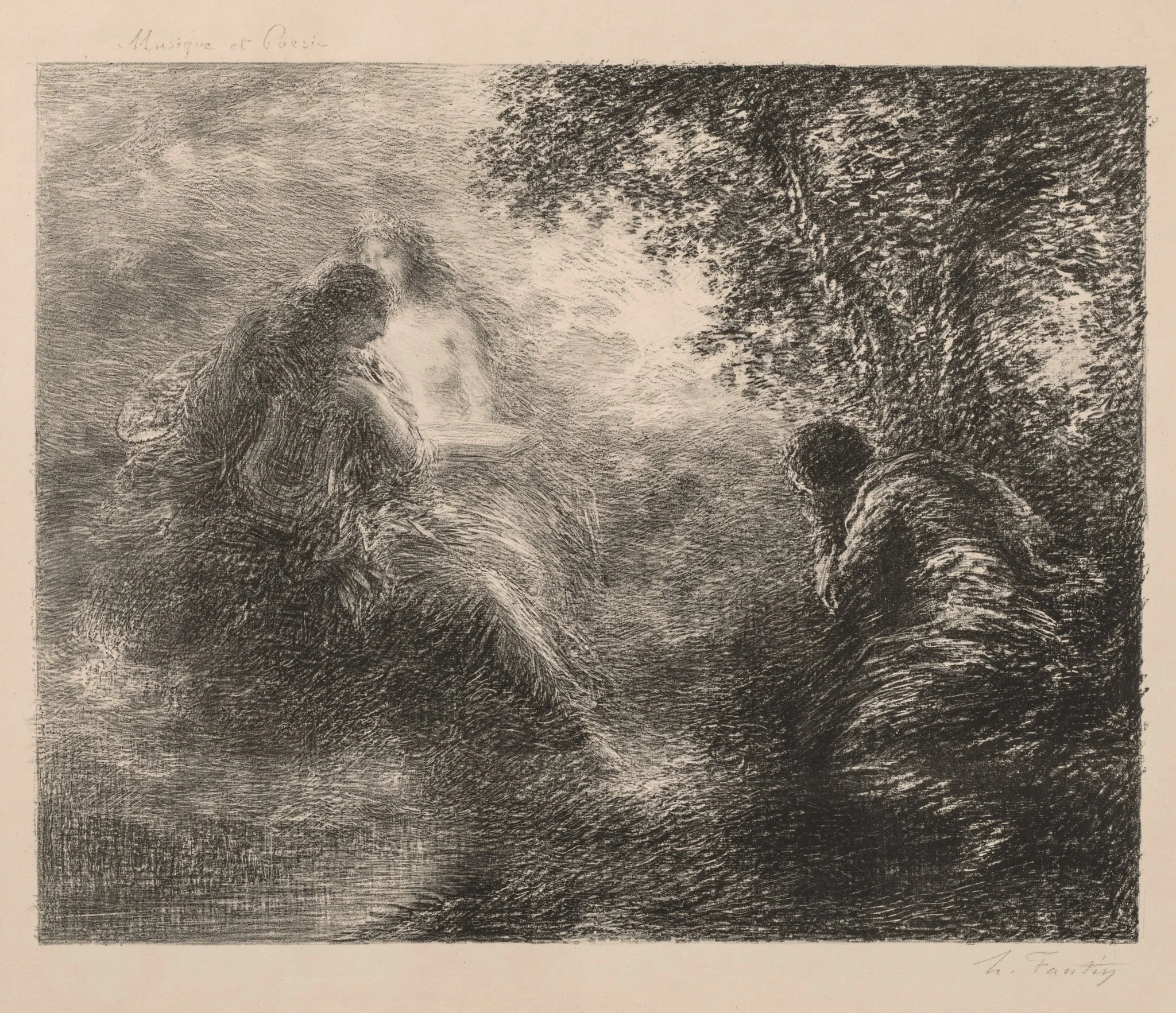 Music and Poetry, by Henri Fantin-Latour, 1883