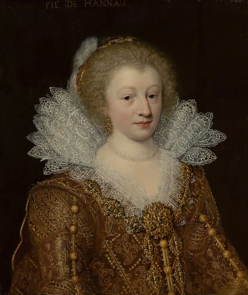 Portrait of Amélie Elisabeth of  Hanau-Münzenberg