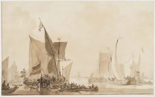 Seapiece with shipping