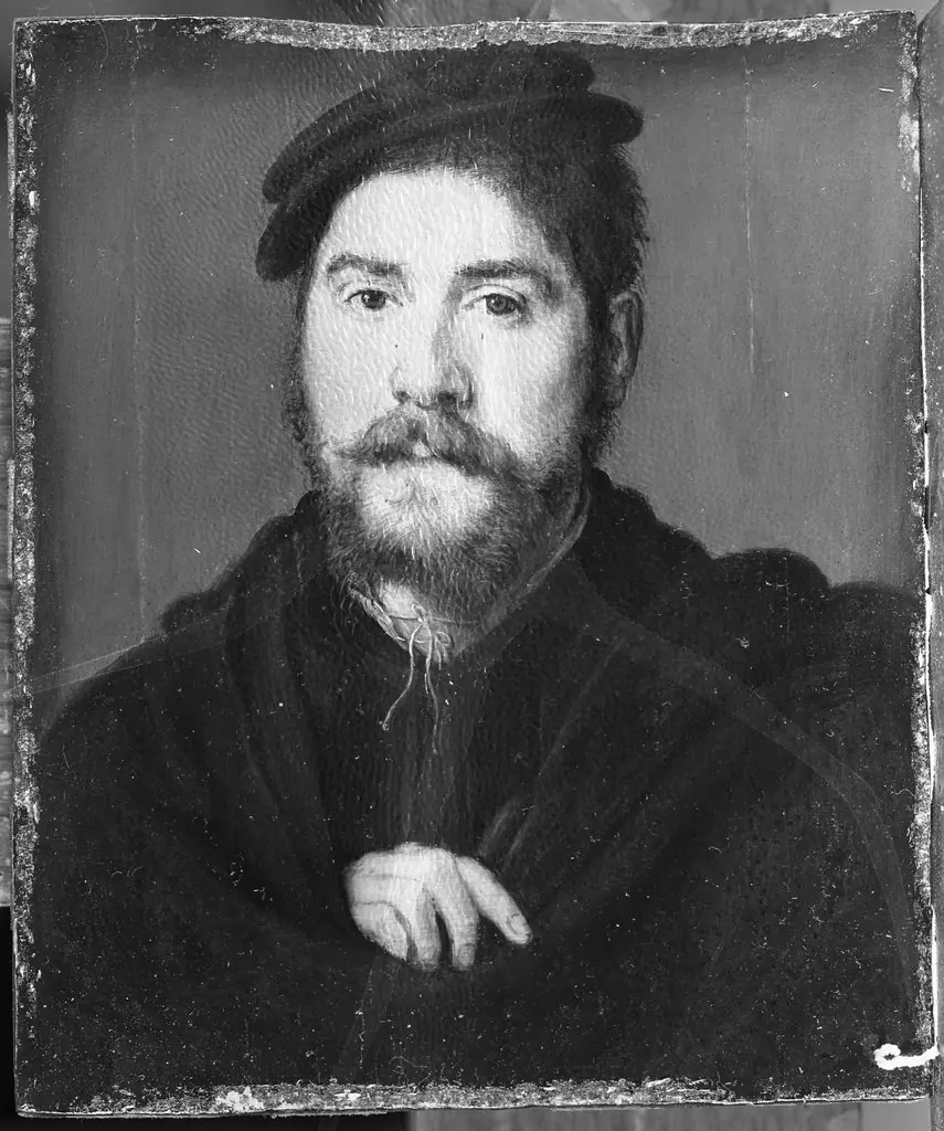 Portrait of a Man with Right Hand