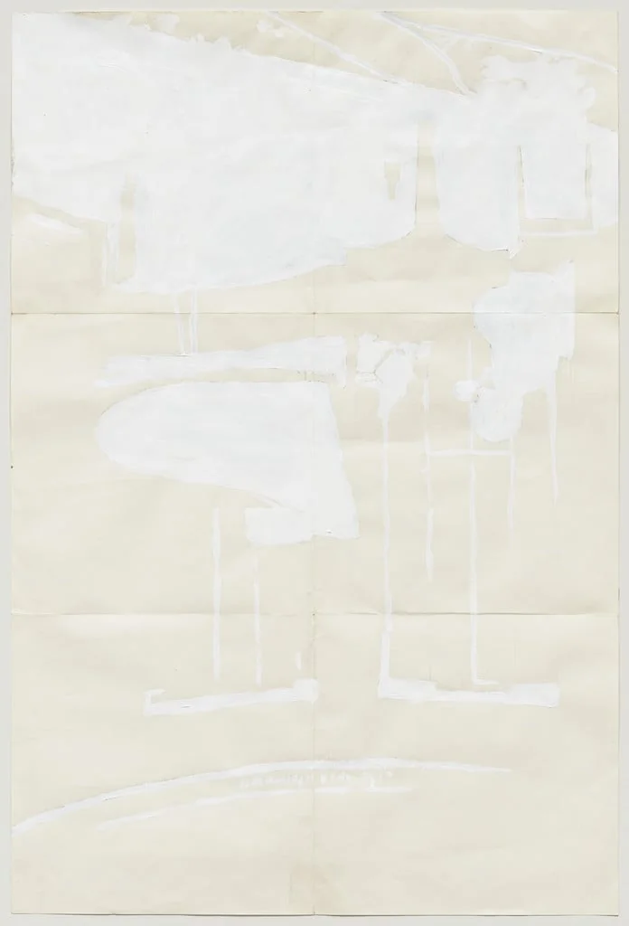 Untitled, by Jim Lambie, paint, 2001