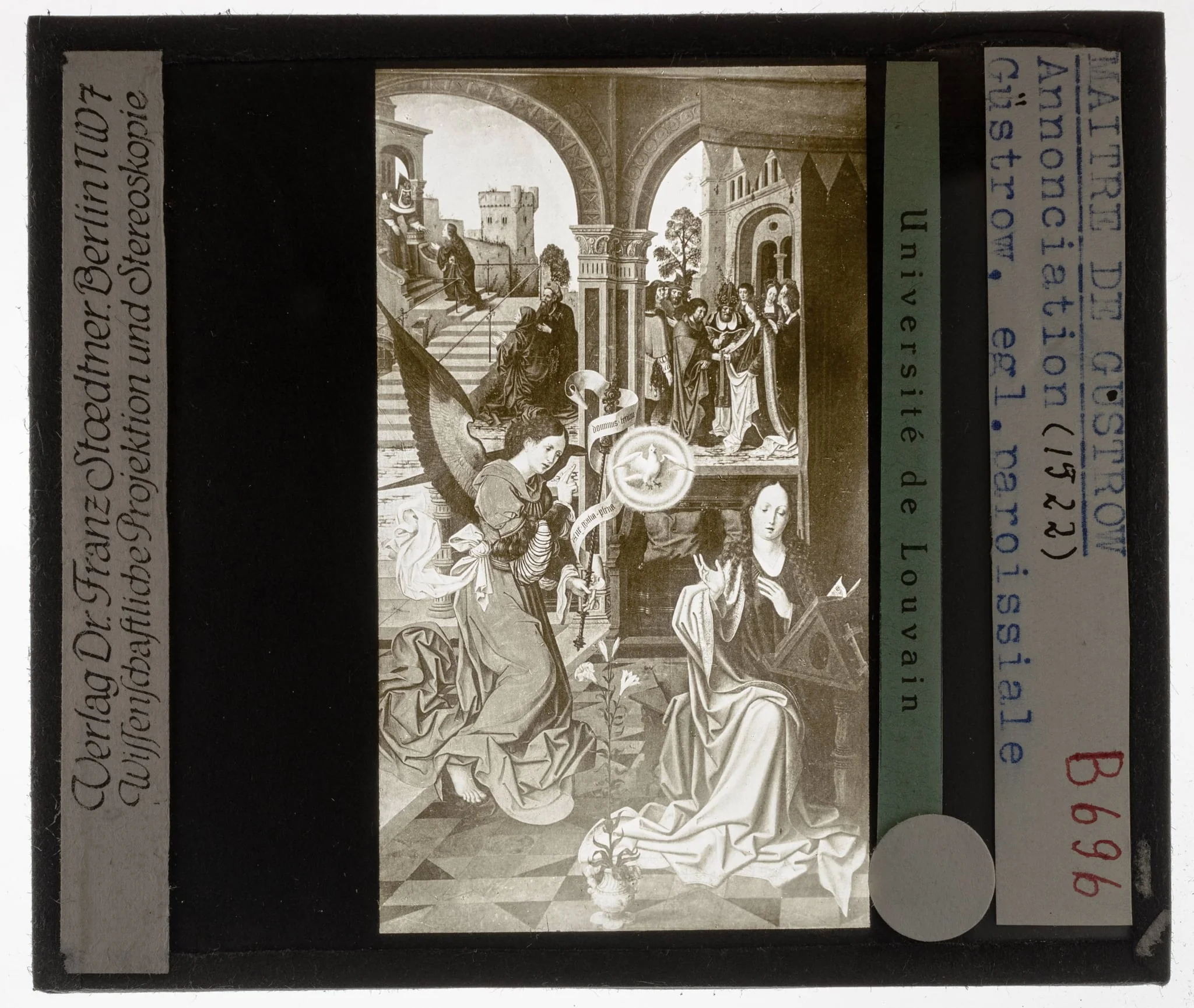 Bernard van Orley. Passieretabel Annunciatie