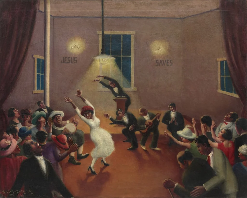 Untitled, by Archibald John Motley Jr., oil, 1929