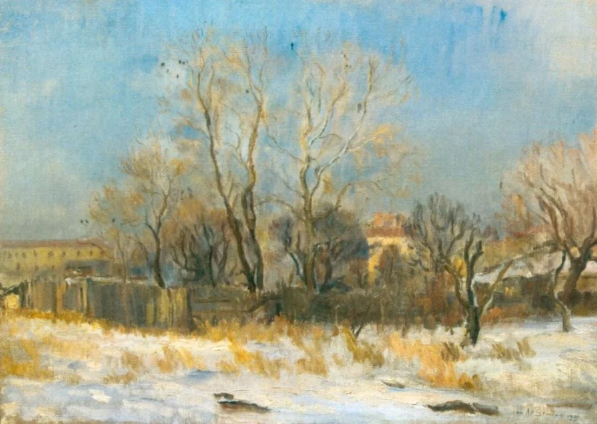 Iarna, by Jean Alexandru Steriadi, unspecified, 1921