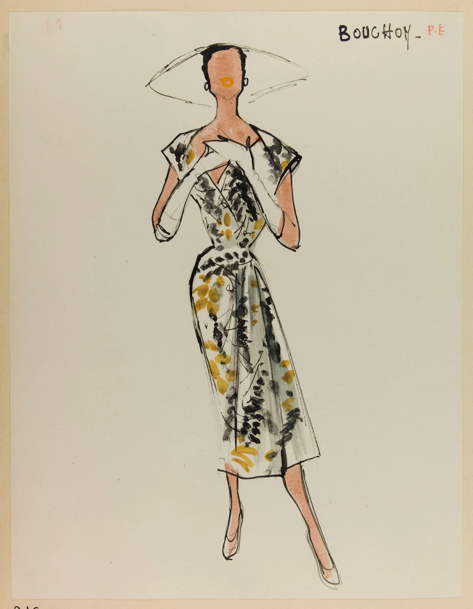 Bouchon, by Marie-Louise Carven, 1953