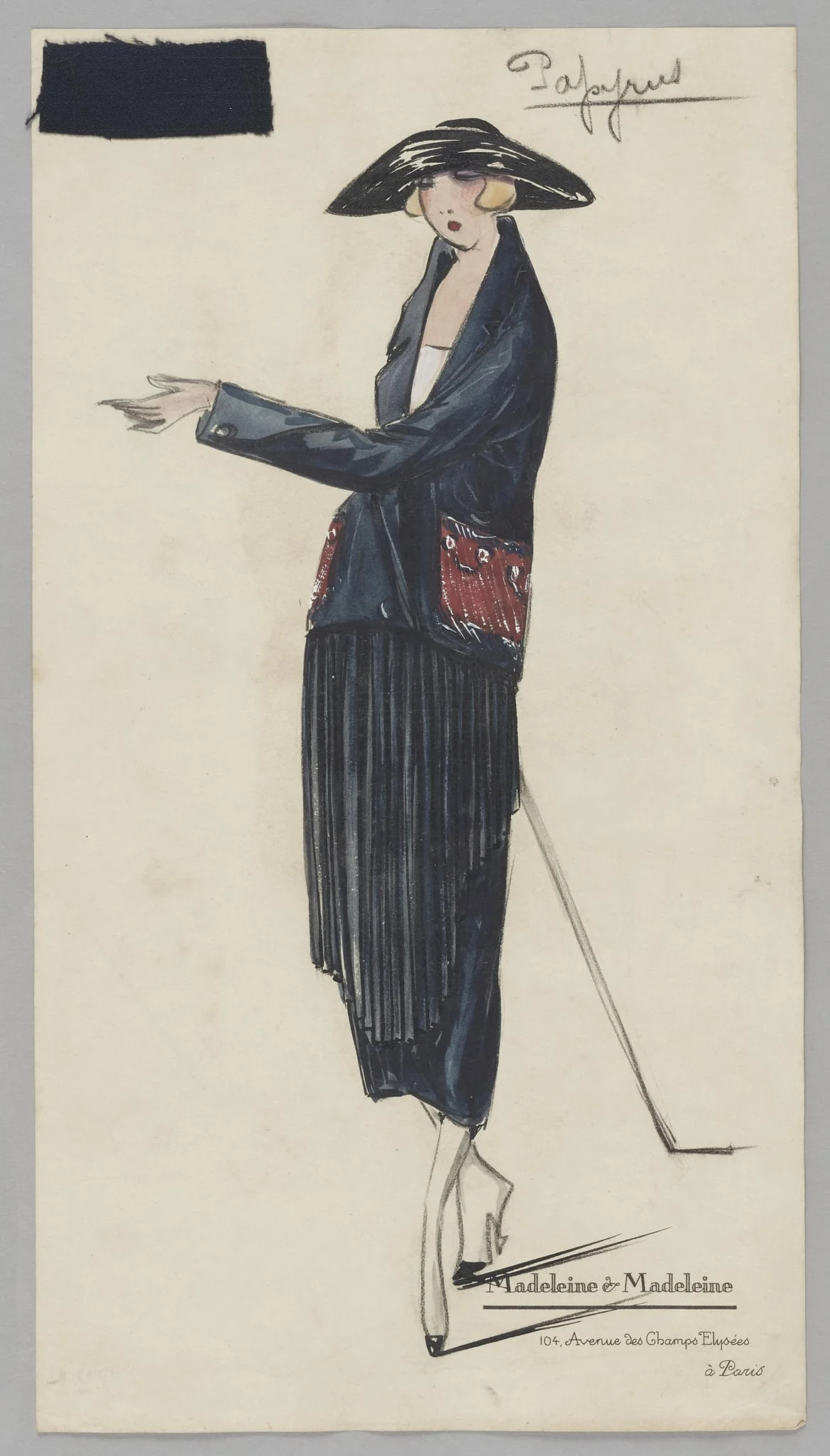 Papyrus, by Madeleine & Madeleine, 1924