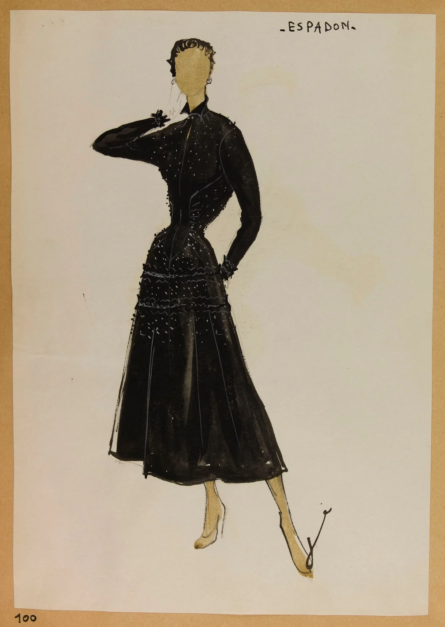 Espadon, by Carven, 1952
