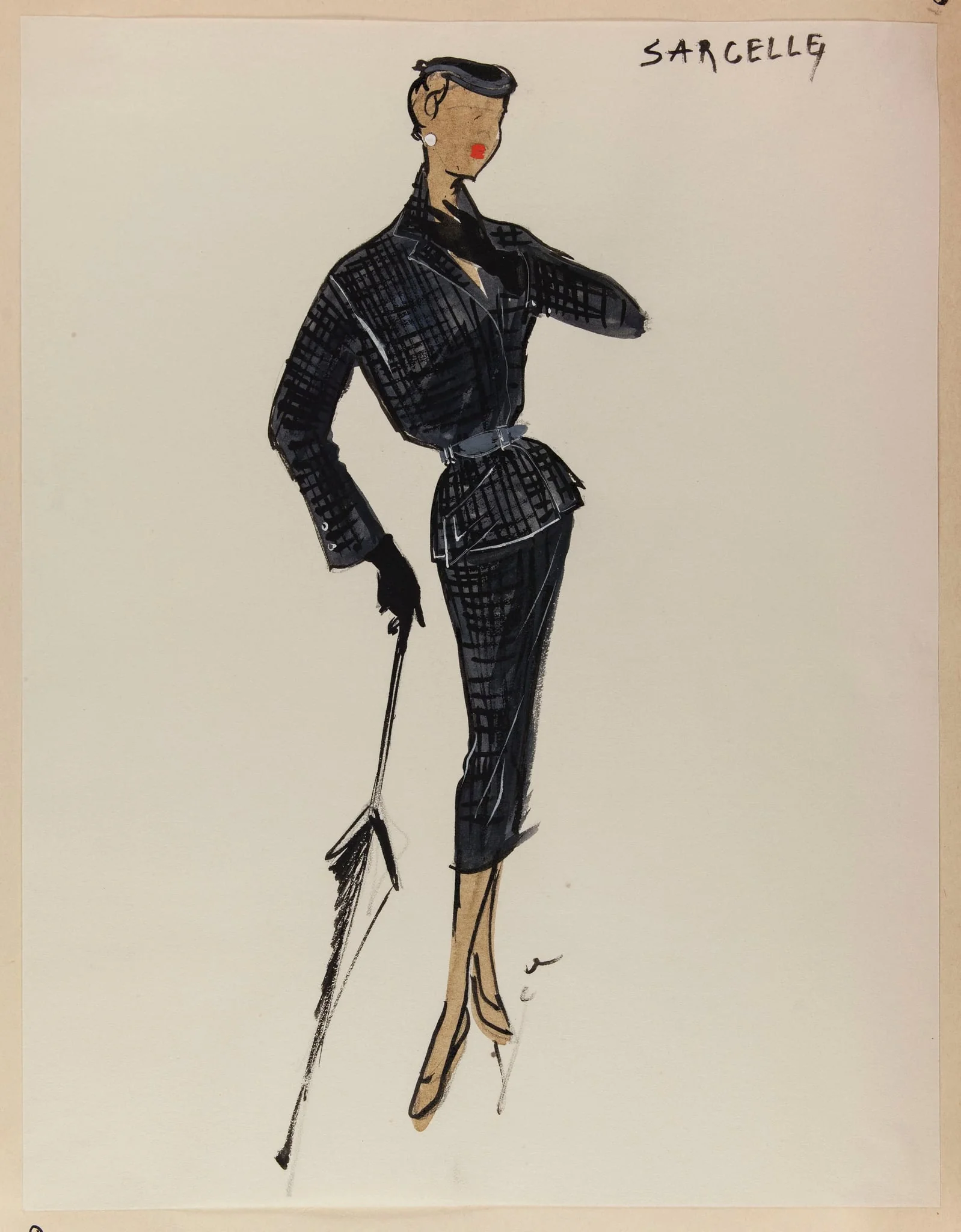 Sarcelle, by Marie-Louise Carven, 1952