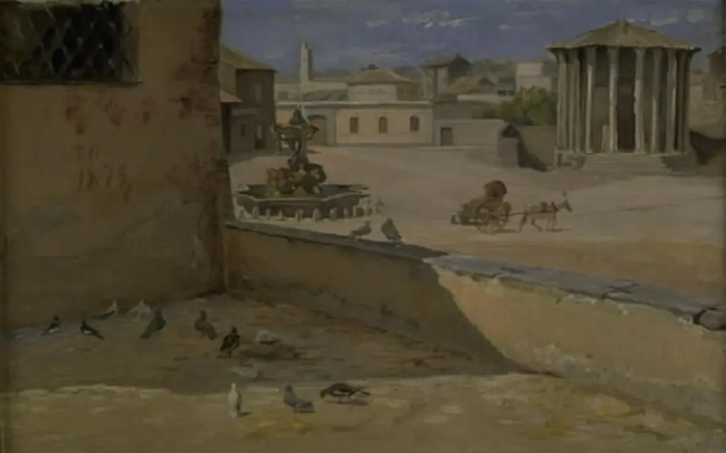 The so-called Temple of Vesta in Rome