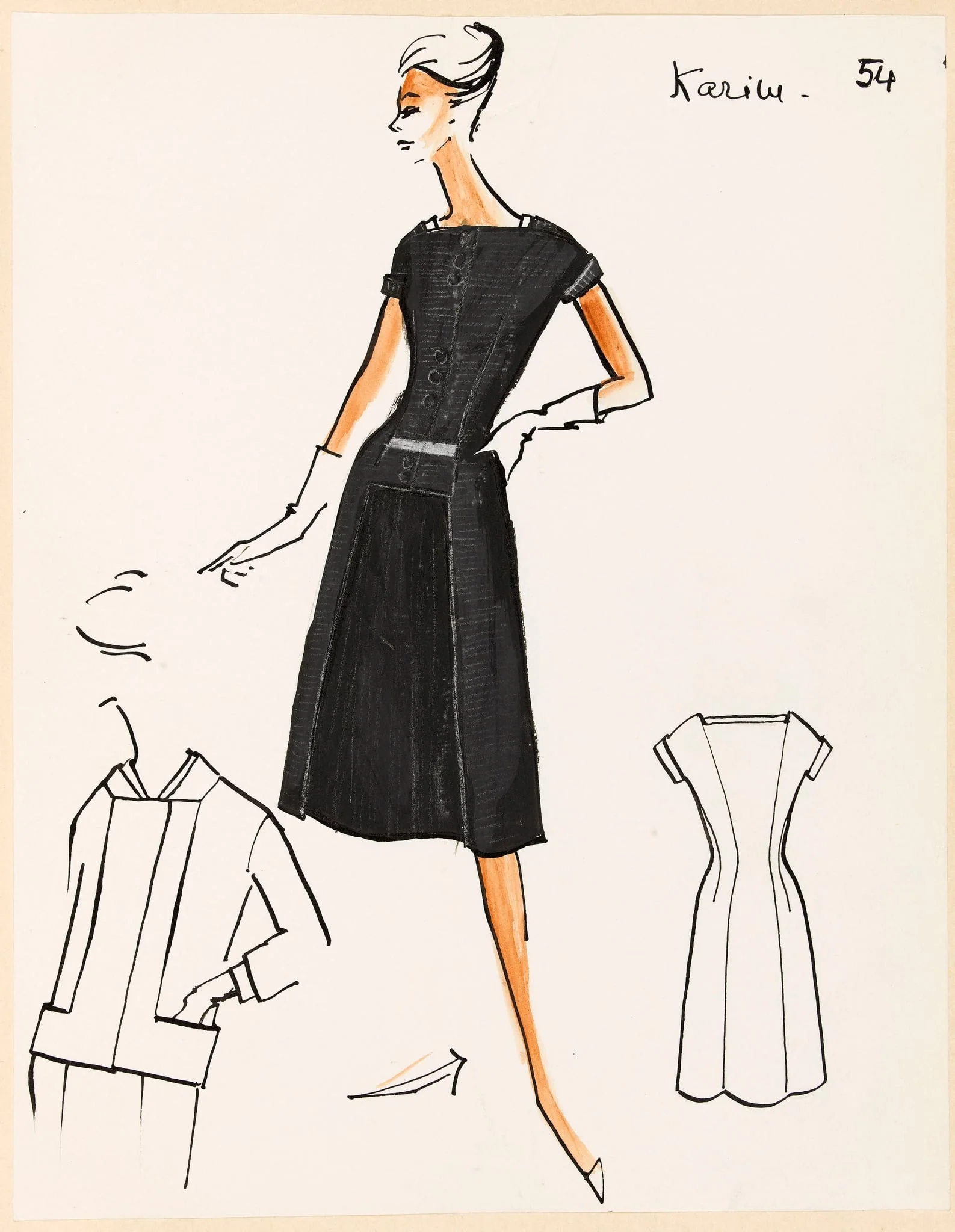 Karim, by Marie-Louise Carven, 1959