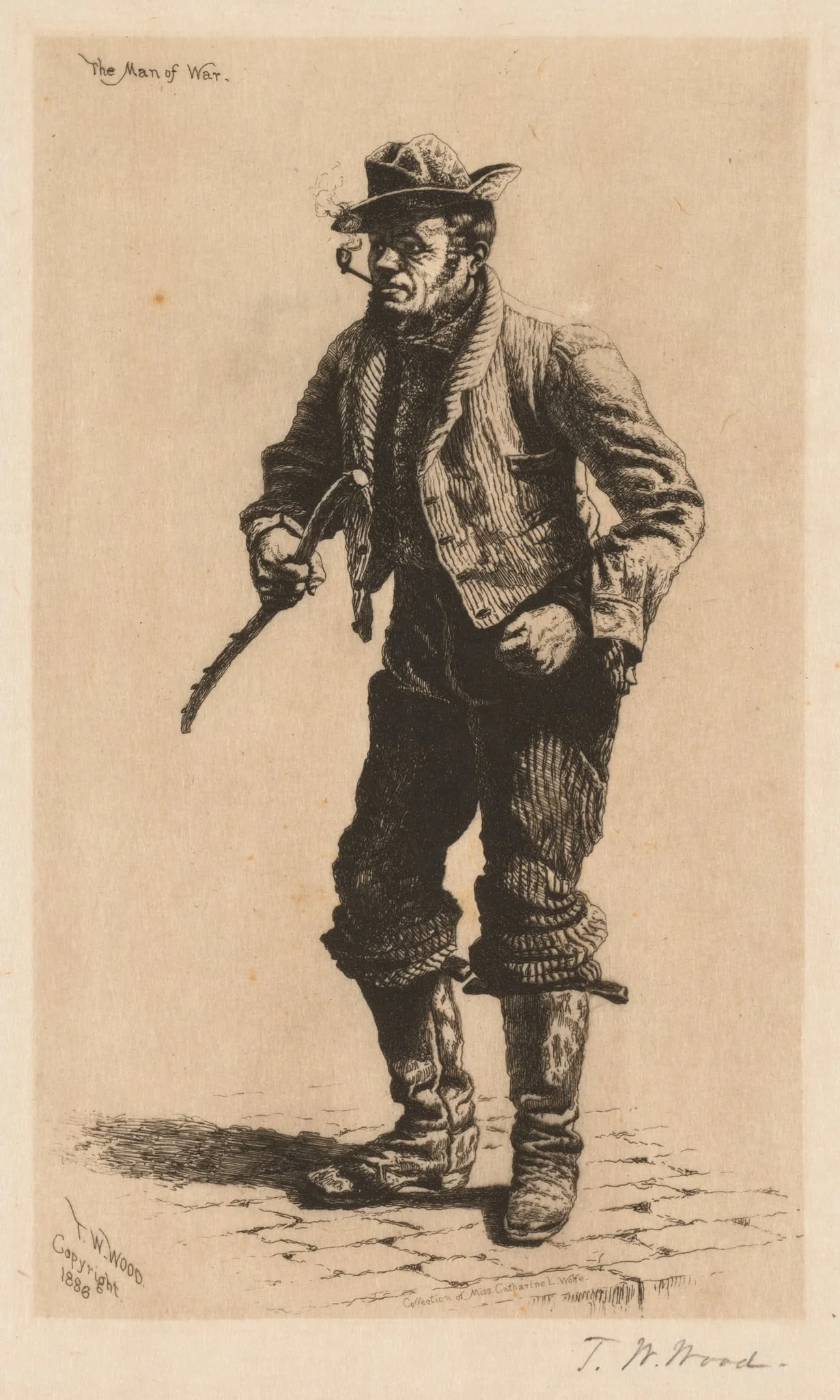 The Man of War, by Thomas Waterman Wood, 1886