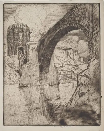 Arch of Bridge of Alcantara