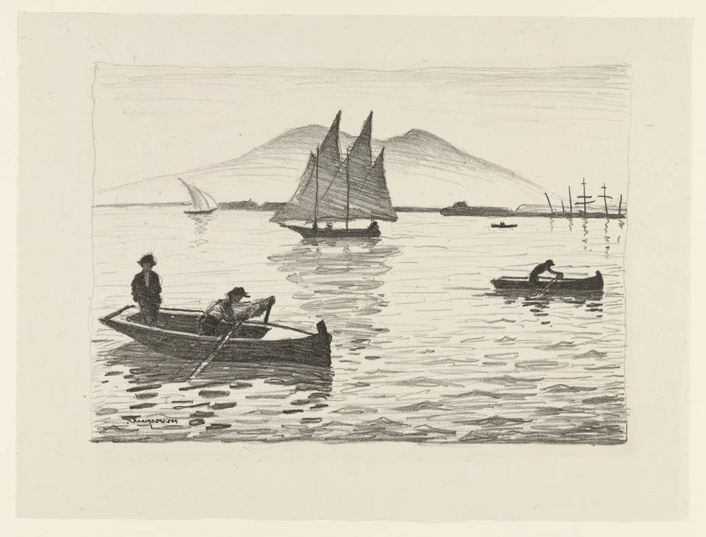 Untitled, by Albert Marquet, ink, 1924