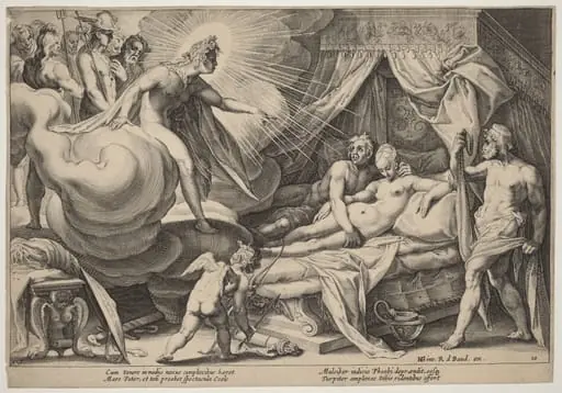 Mars and Venus Surprised