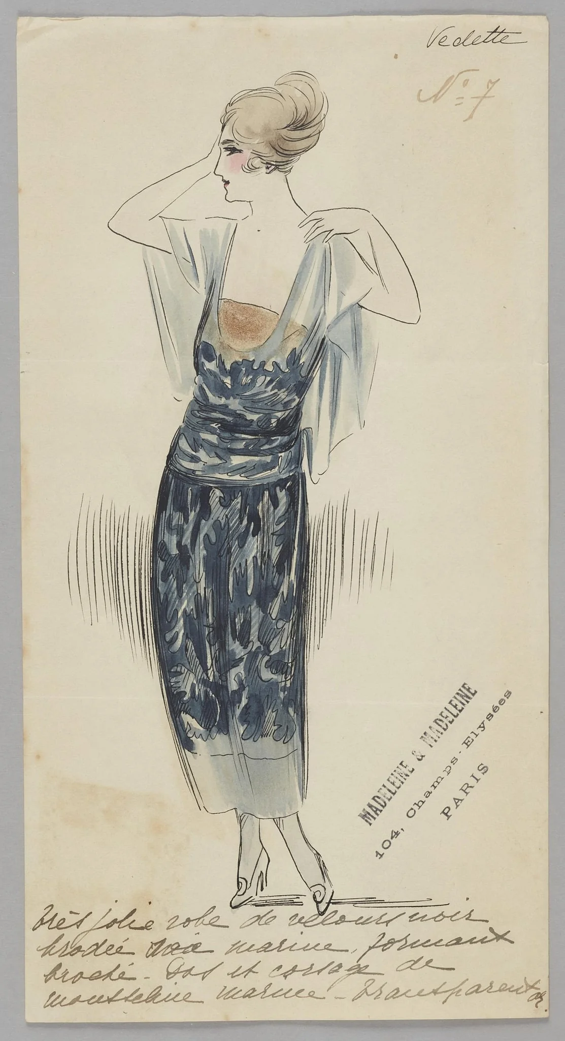 Vedette, by Madeleine & Madeleine, 1924