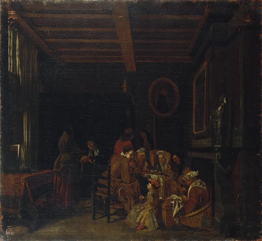Genre Scene (Breakfast)