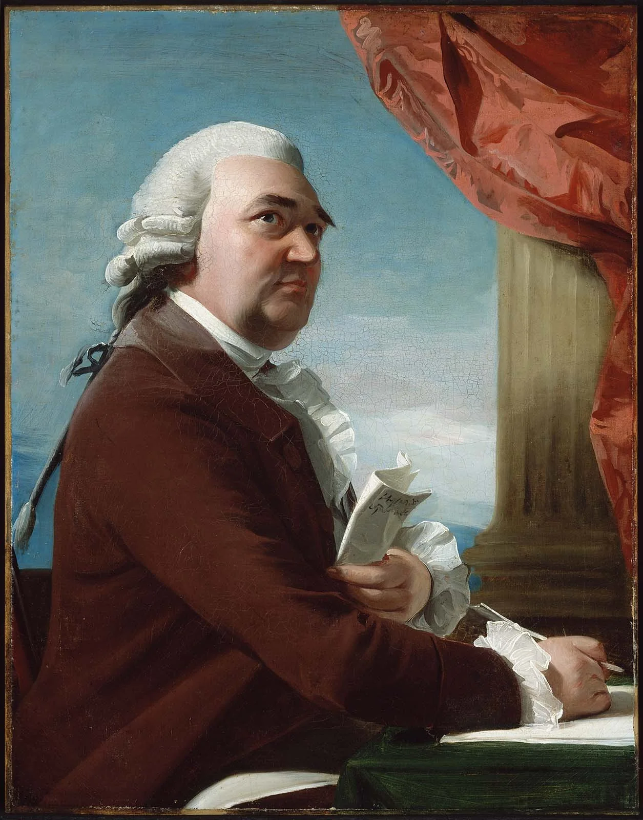 Gilbert DeBlois, by John Singleton Copley, oil, 1786