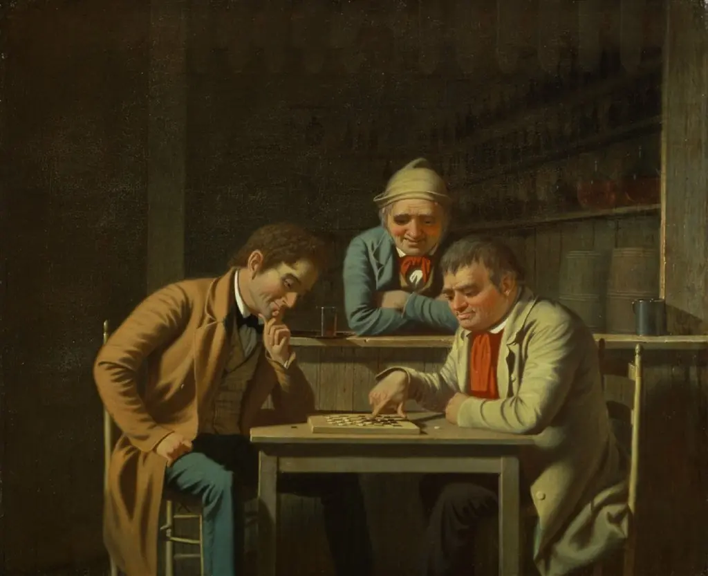 The Checker Players