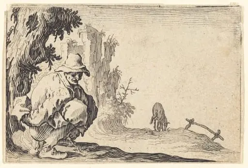 Peasant Defecating