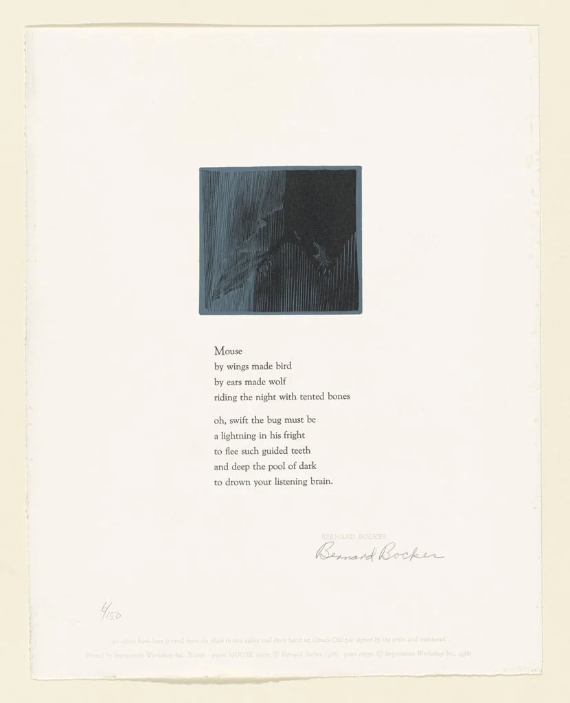 Untitled, by George Lockwood, ink, 1966