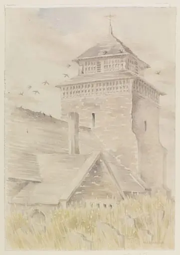 Bettws-y-Edewain Church Tower, Montgomeryshire