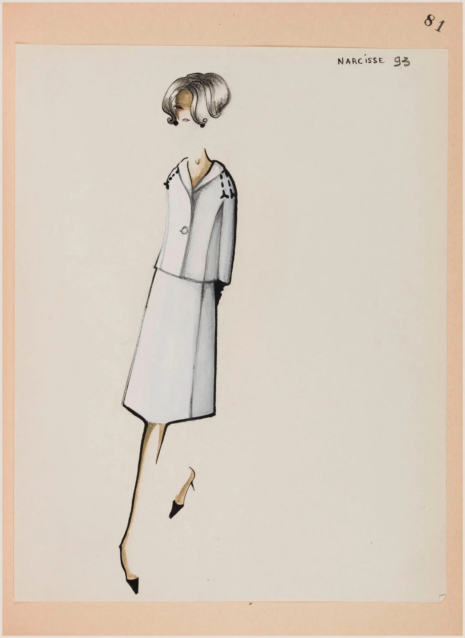 Narcisse, by Carven, 1963