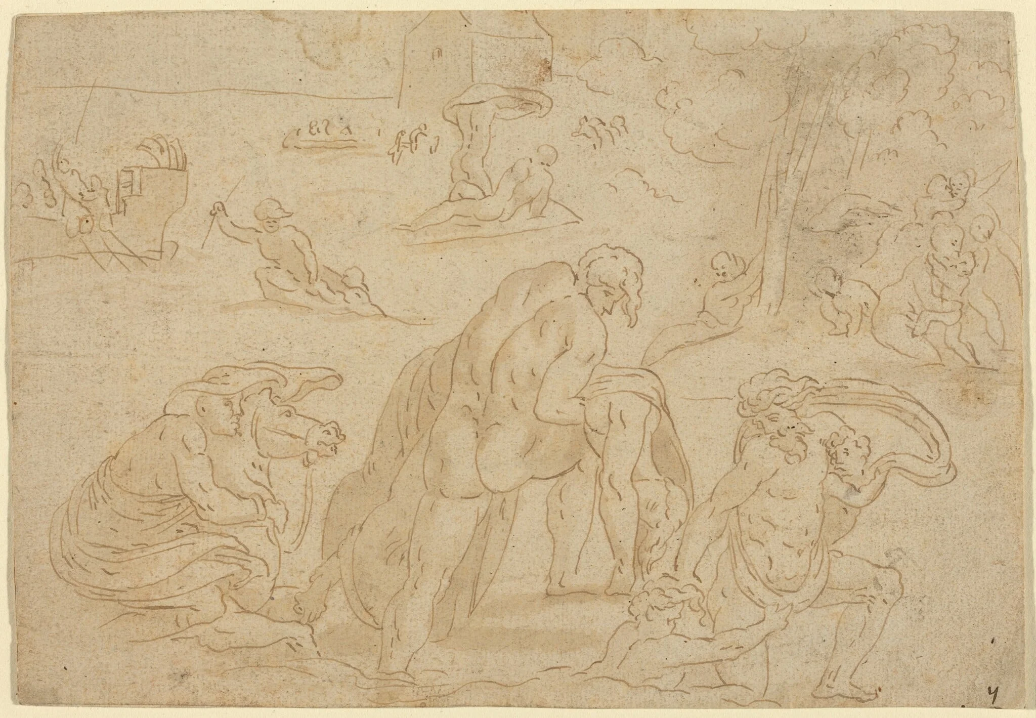The Deluge, from the Loggia of the Vatican