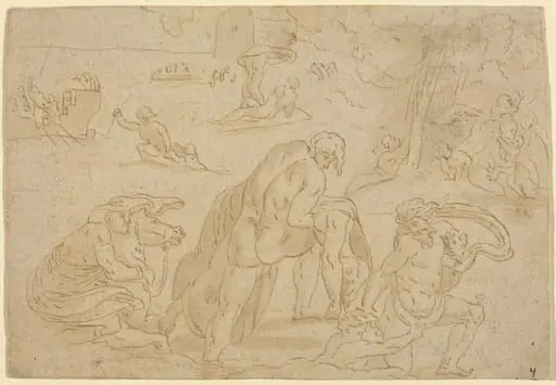 The Deluge, from the Loggia of the Vatican