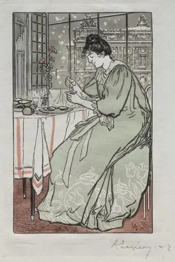 Paris Almanac, 1897:  Winter