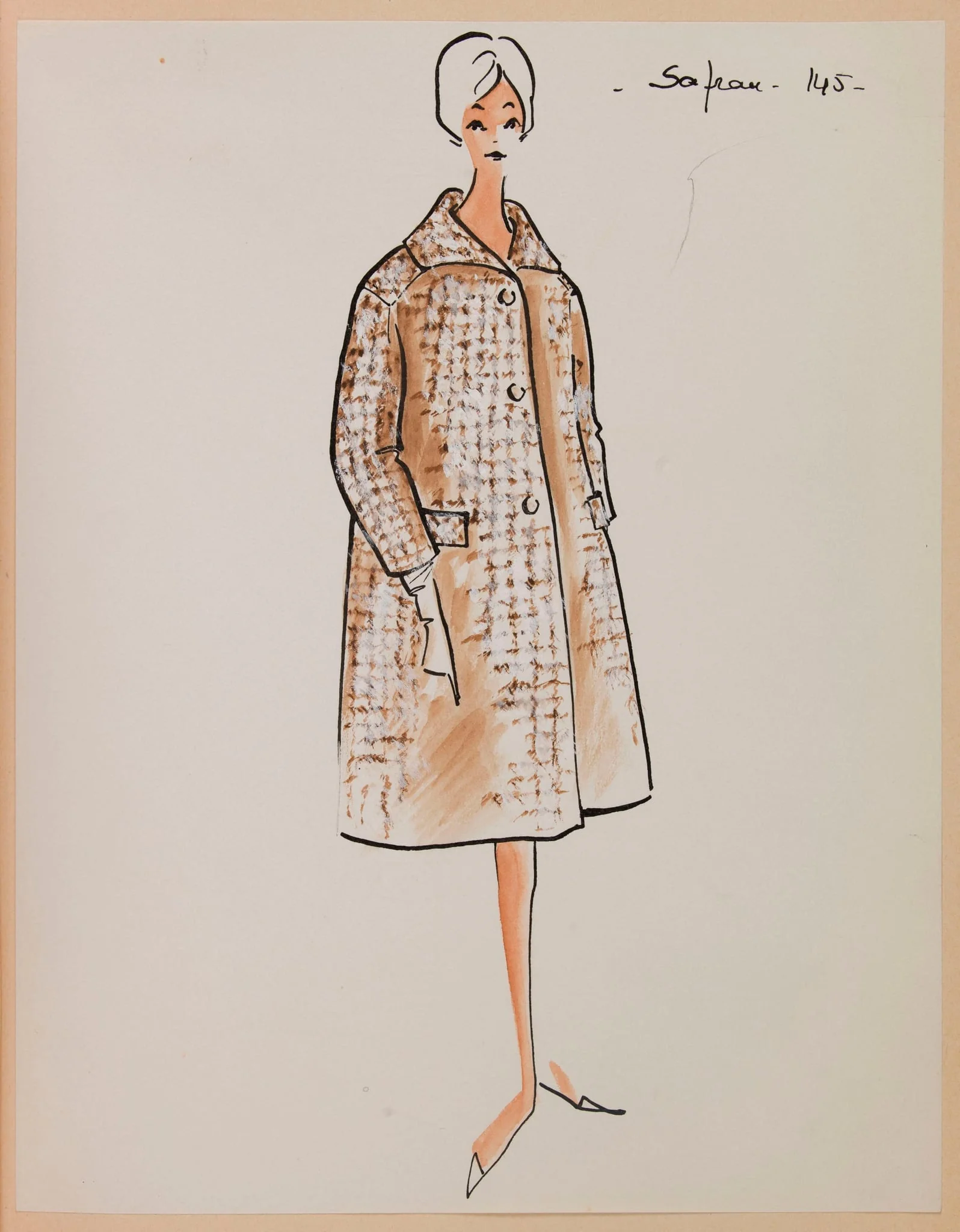 Safran, by Marie-Louise Carven, 1958