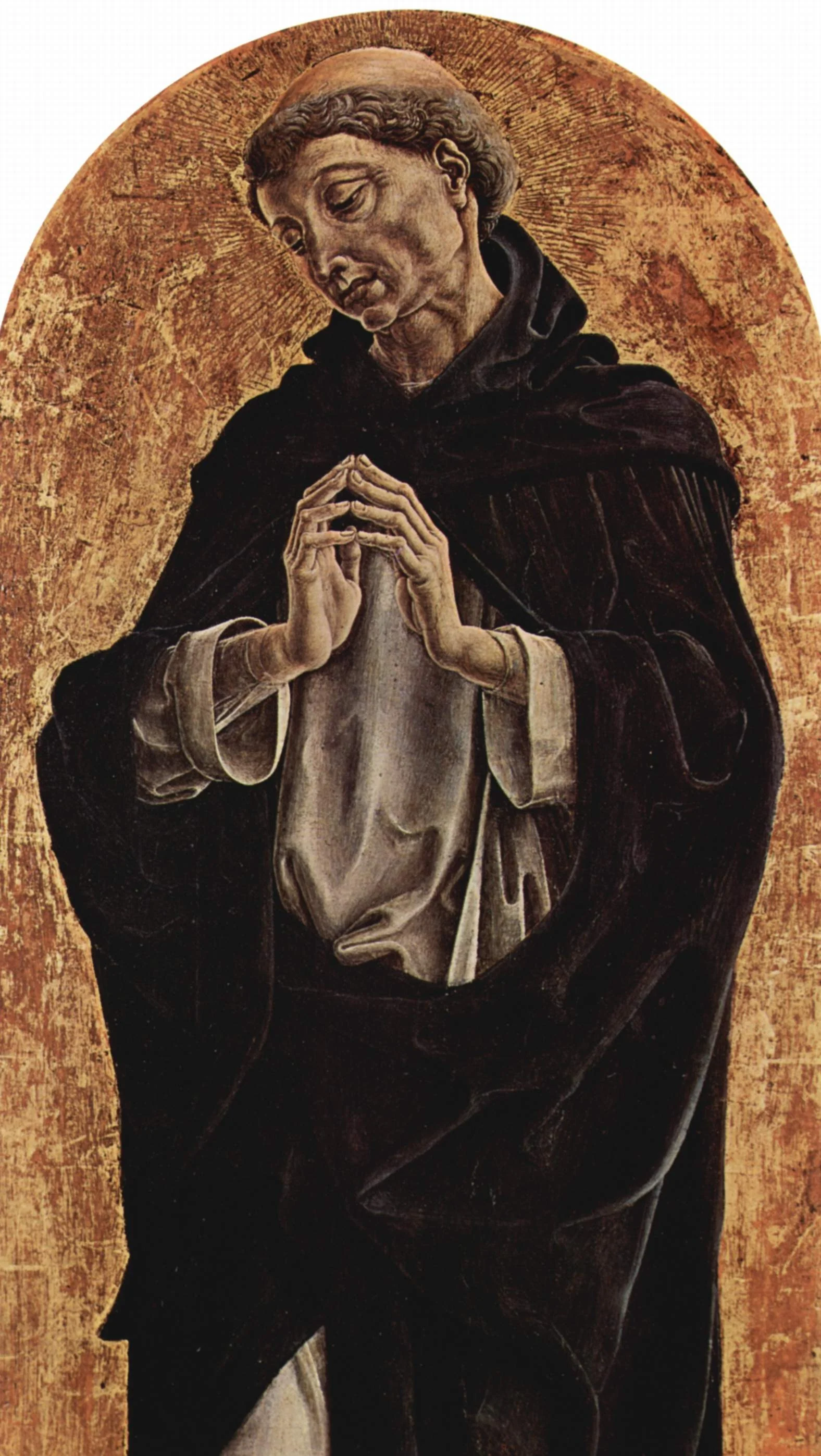 Saint Dominic, by Cosimo Tura, oil, 1475