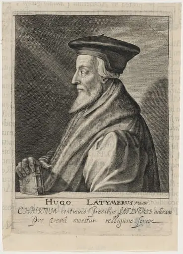Hugh Latimer, Bishop of Worcester, Protestant Martyr