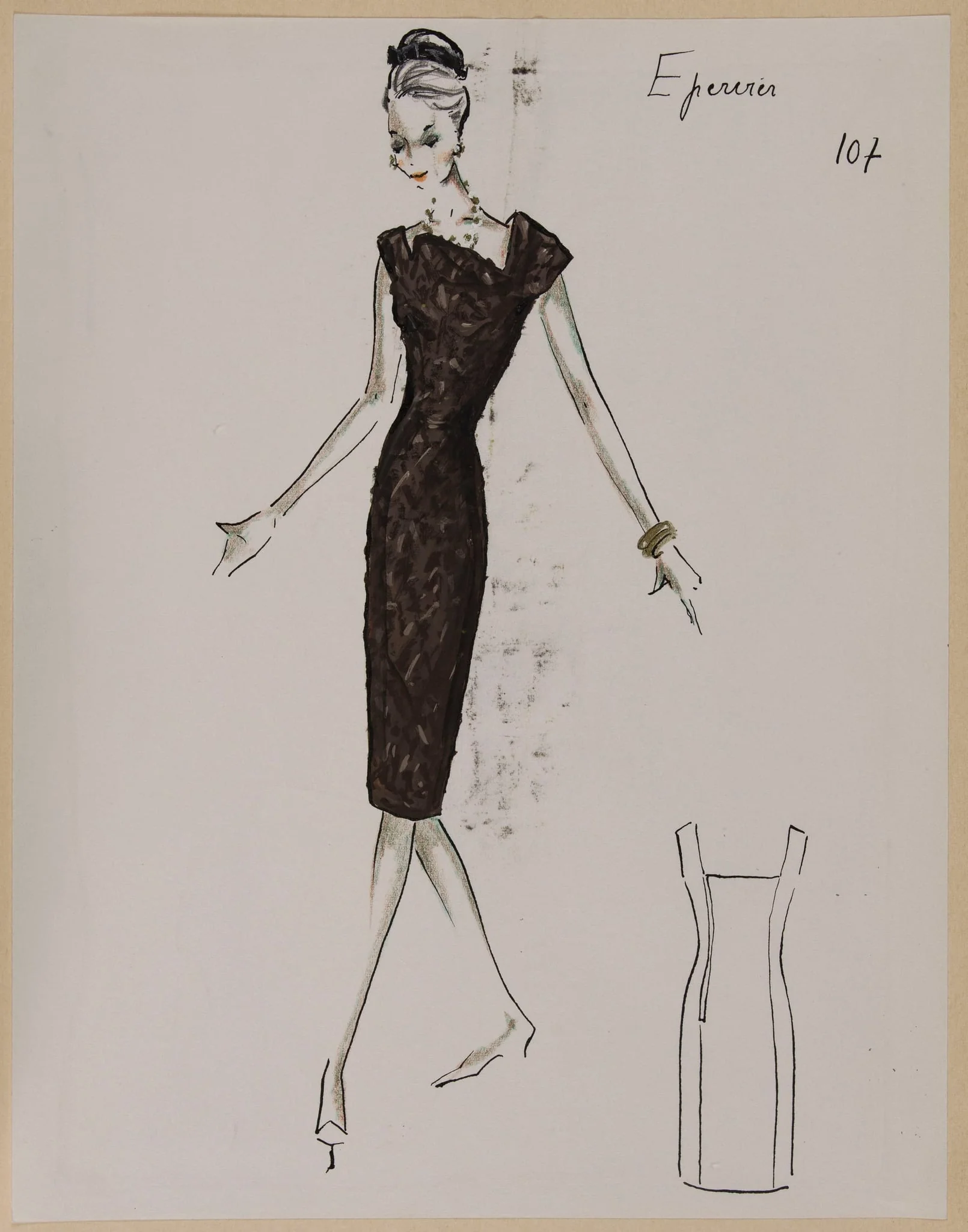 Epervier, by Carven, 1960