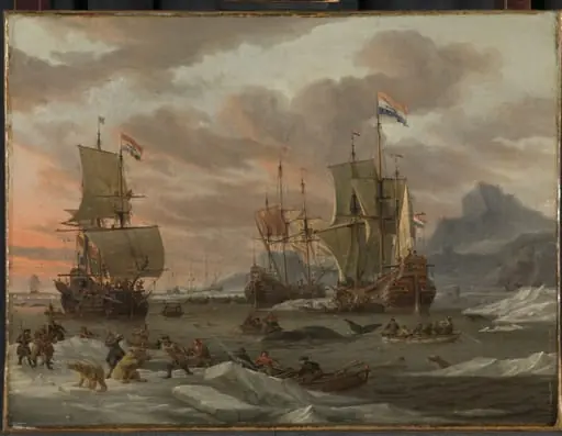 Walvisvangst in de Poolzee